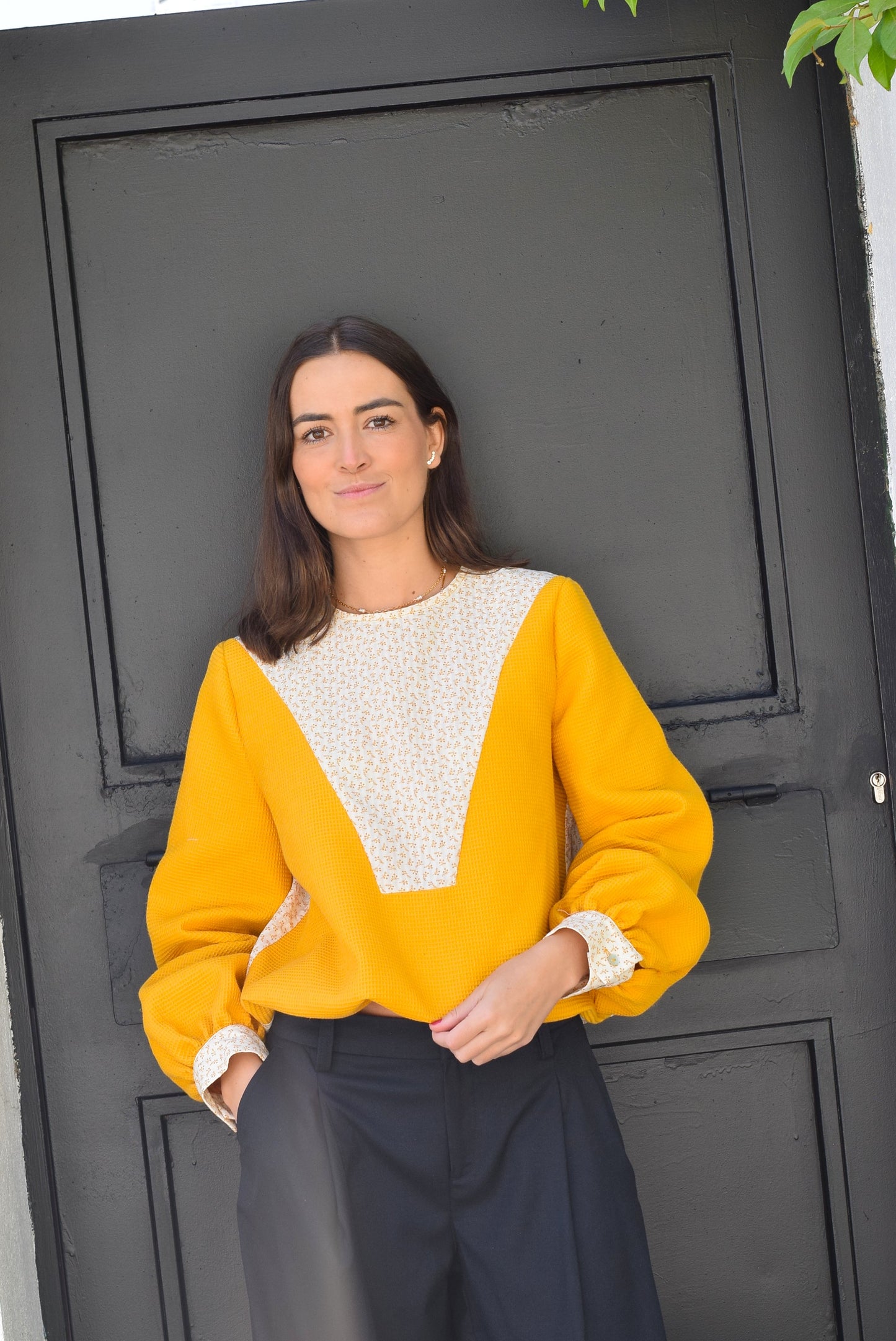 BLUSA CAROLA - AMARILLA