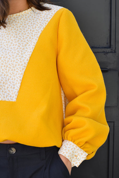 BLUSA CAROLA - AMARILLA