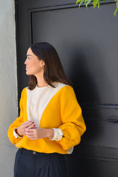 BLUSA CAROLA - AMARILLA