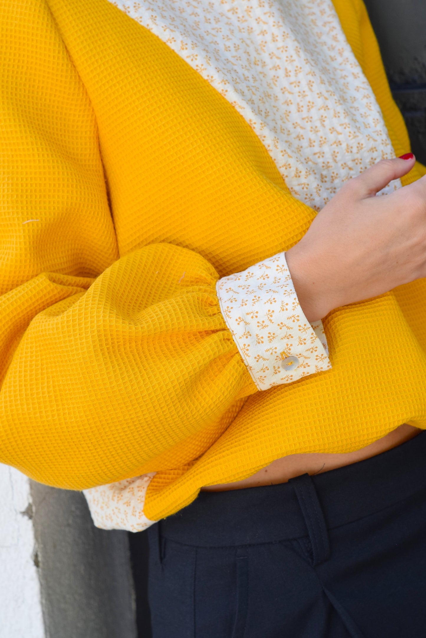 BLUSA CAROLA - AMARILLA