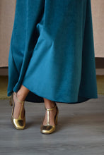 Load image into Gallery viewer, VESTIDO CARLOTA - TERCIOPELO VERDE -
