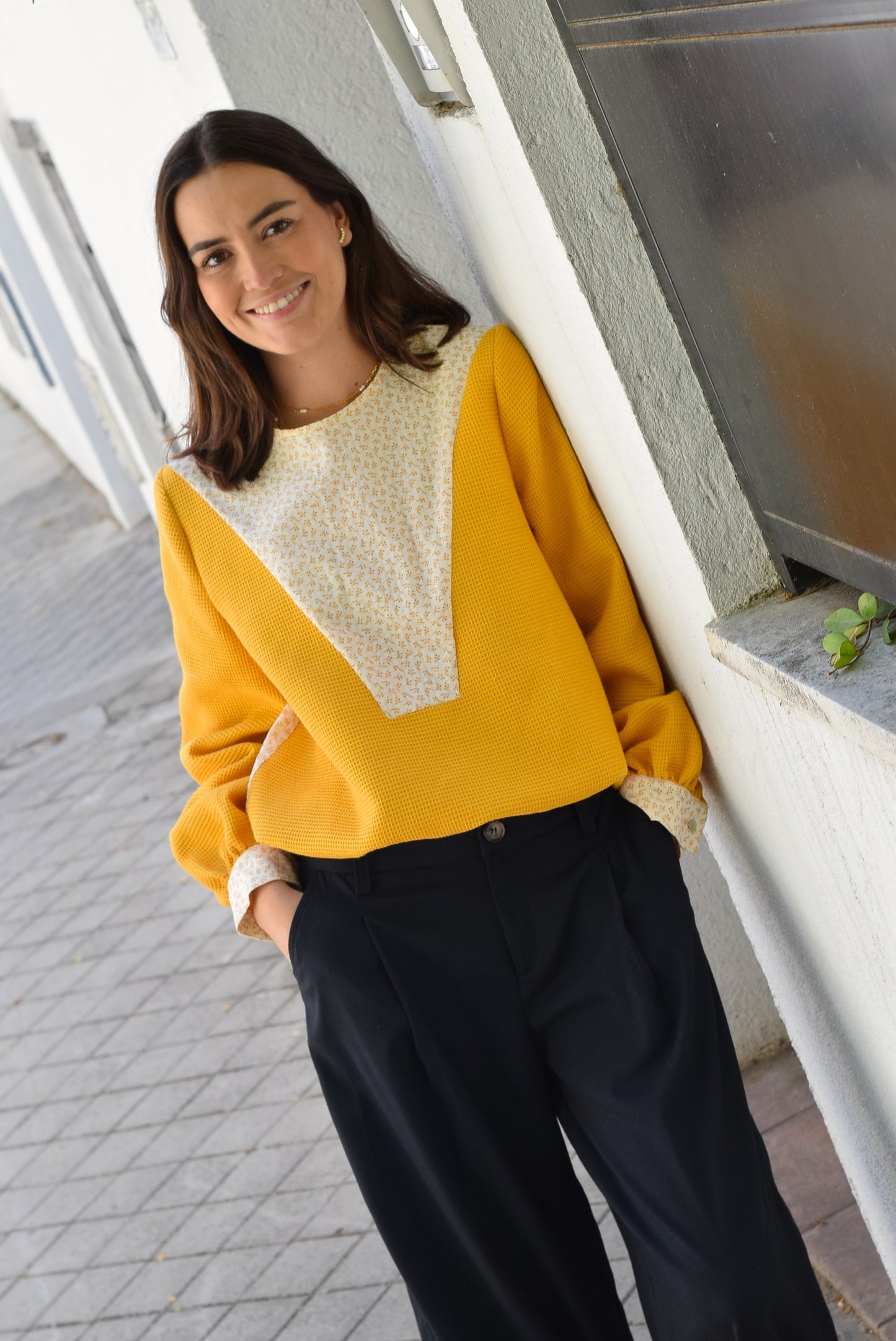 BLUSA CAROLA - AMARILLA