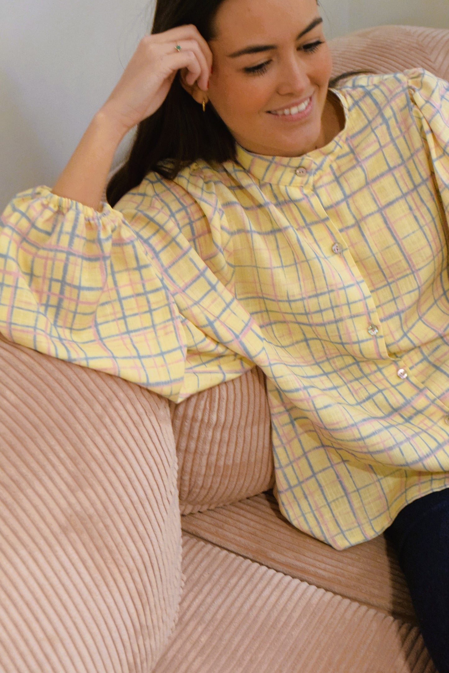 BLUSA MARIOLA - AMARILLA -