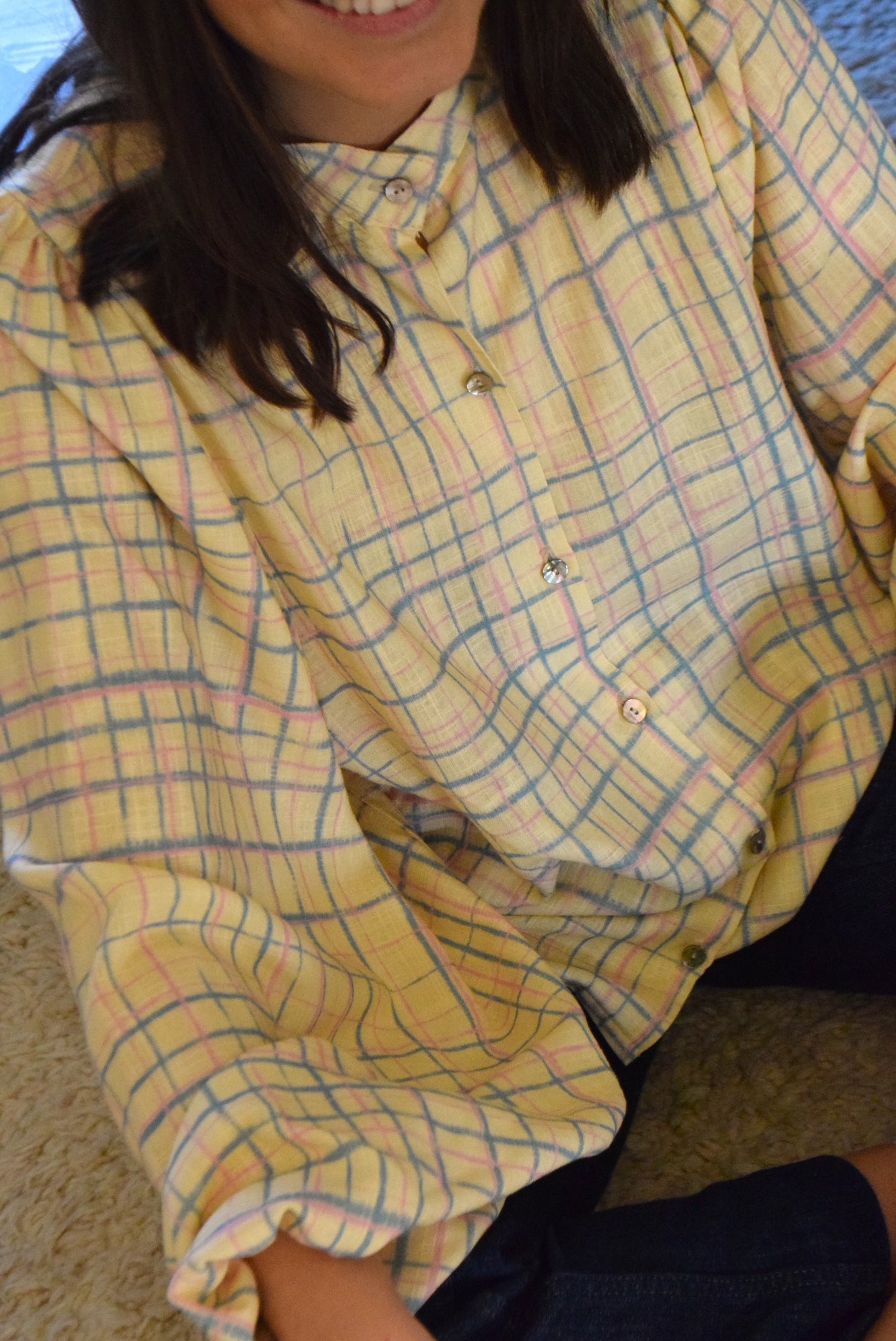 BLUSA MARIOLA - AMARILLA -