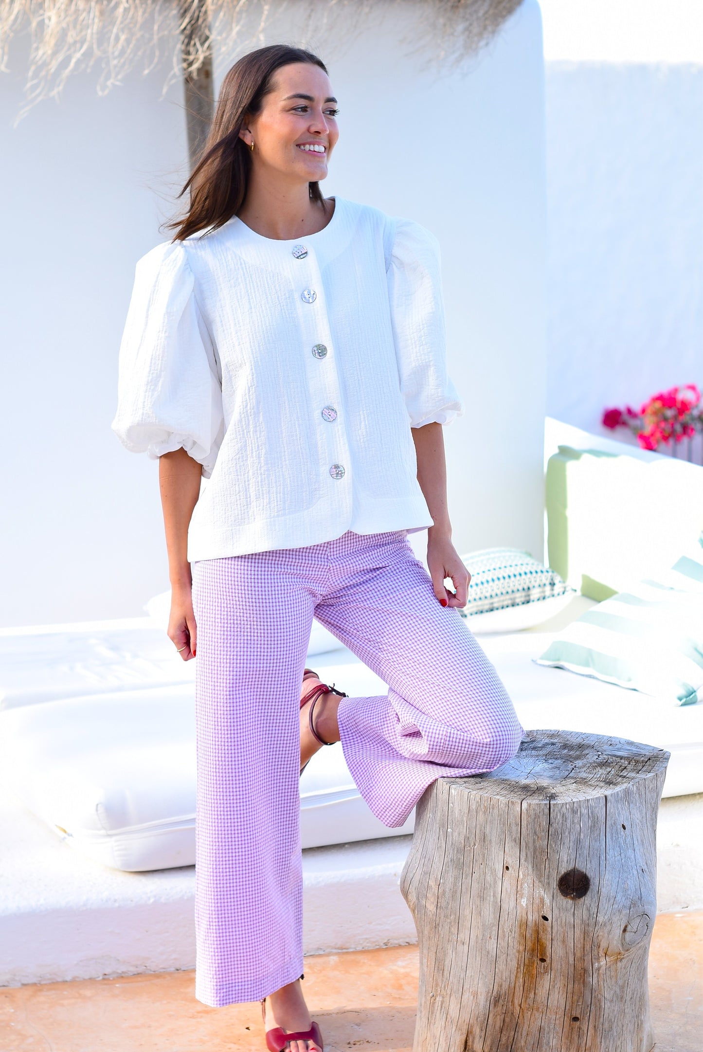 BLUSA HILDA - BLANCA -