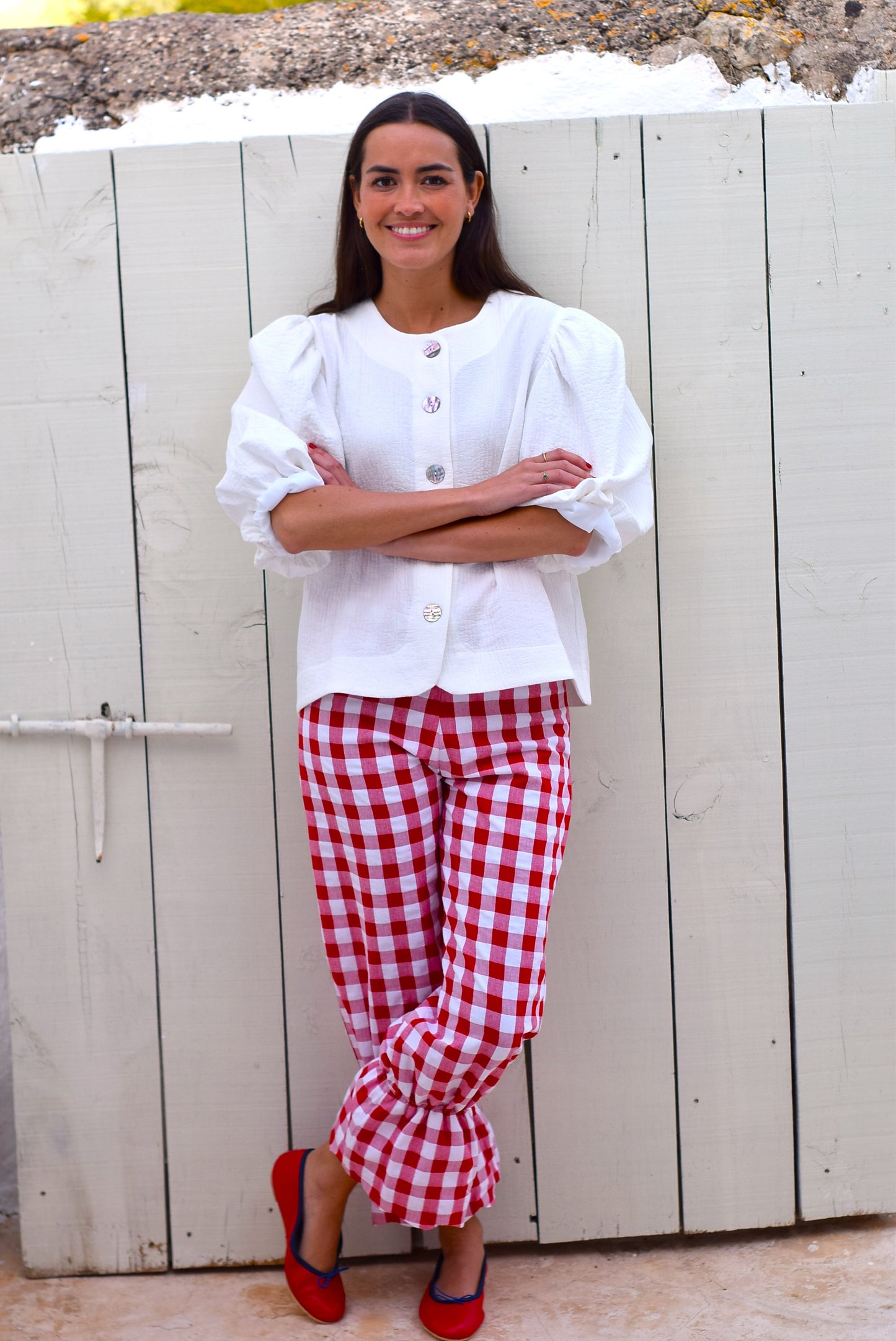 BLUSA HILDA - BLANCA -