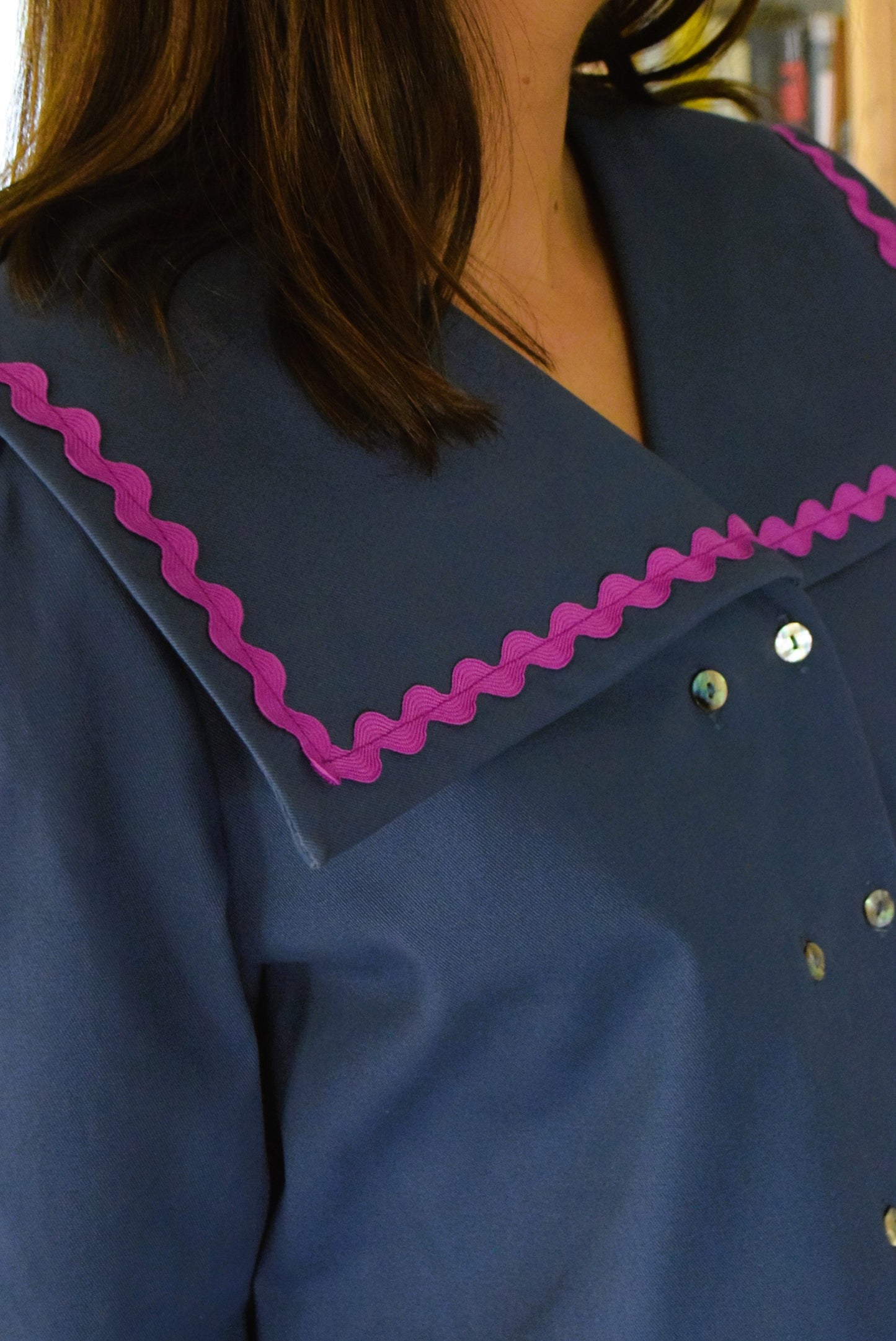 BLUSA LUCÍA - AZUL -