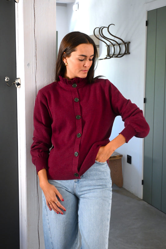 CHAQUETA EUGENIA - GRANATE