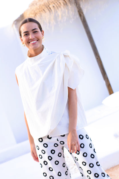 BLUSA LUISA - CRUDA -