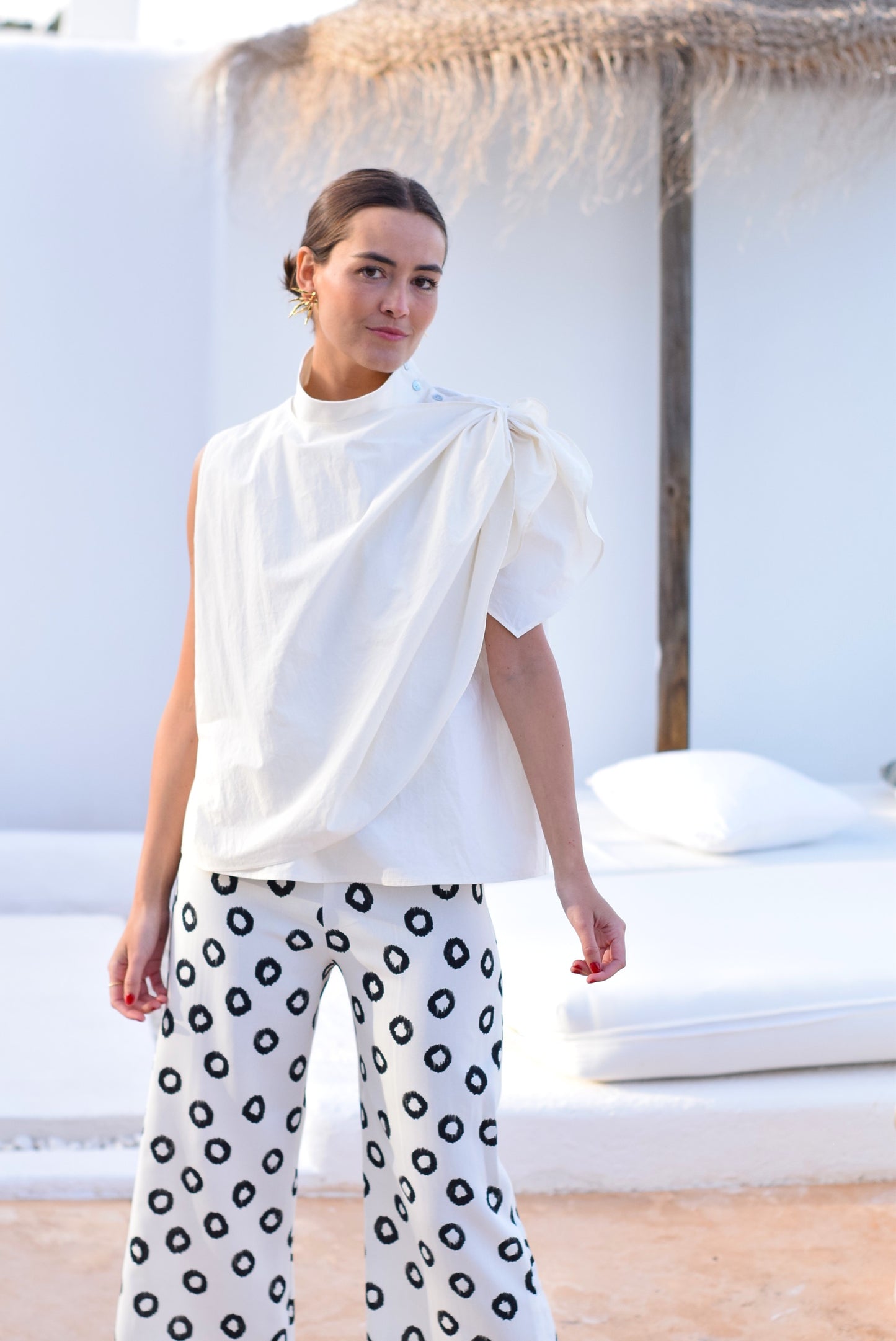 BLUSA LUISA - CRUDA -