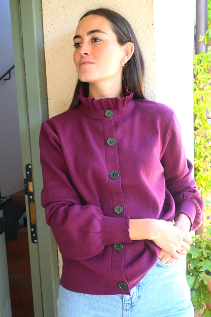 CHAQUETA EUGENIA - GRANATE