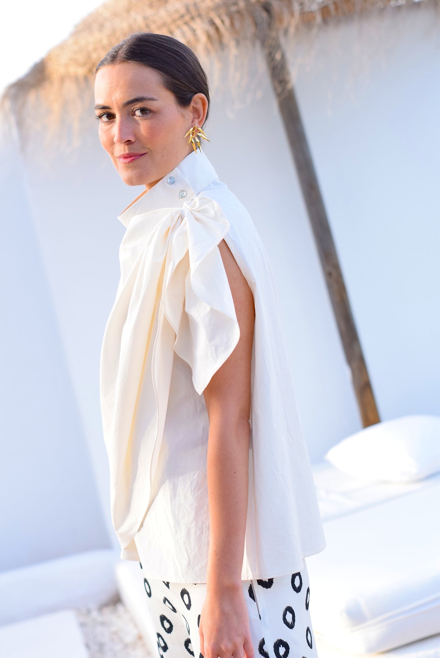 BLUSA LUISA - CRUDA -