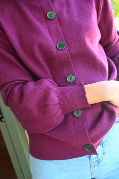 CHAQUETA EUGENIA - GRANATE