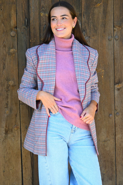 CHAQUETA NICOLETTA - PATA DE GALLO - PREORDER 14 OCTUBRE