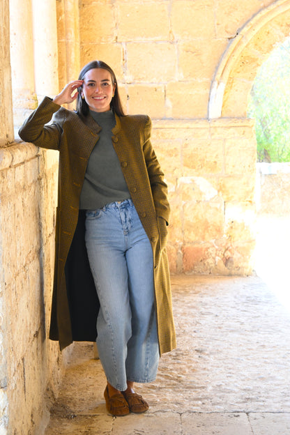 ABRIGO FILIPA - MOSTAZA