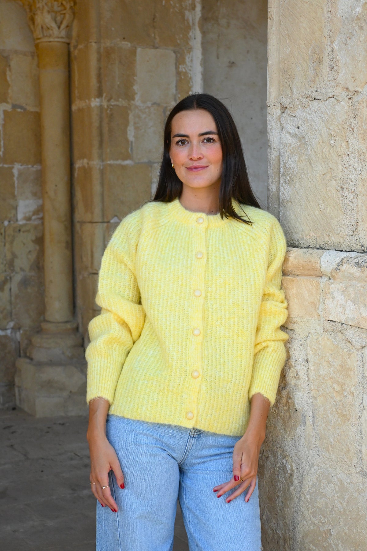 CHAQUETA MANUELA - AMARILLA