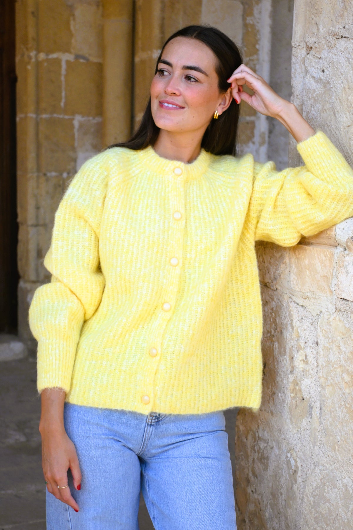 CHAQUETA MANUELA - AMARILLA