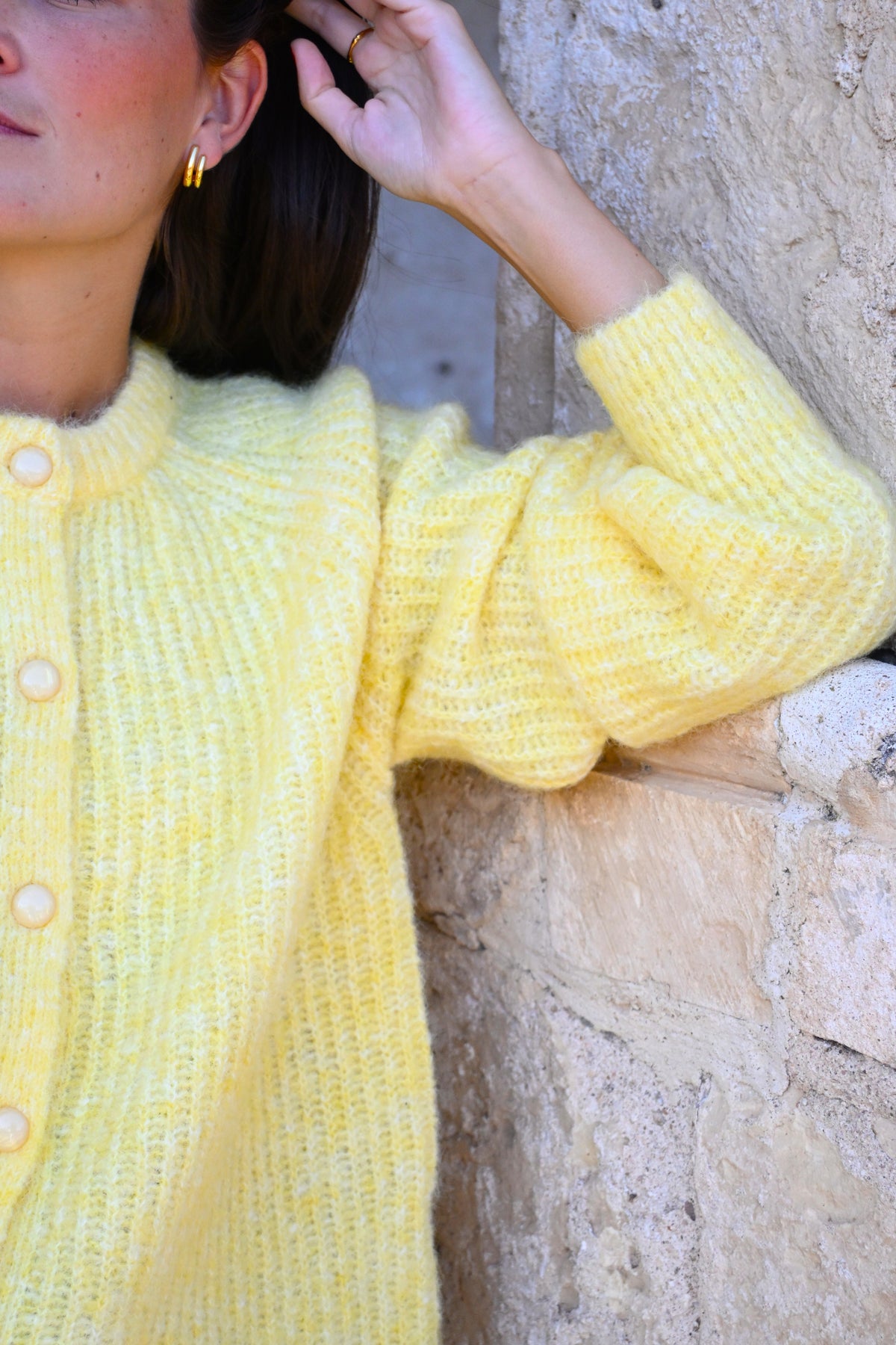 CHAQUETA MANUELA - AMARILLA