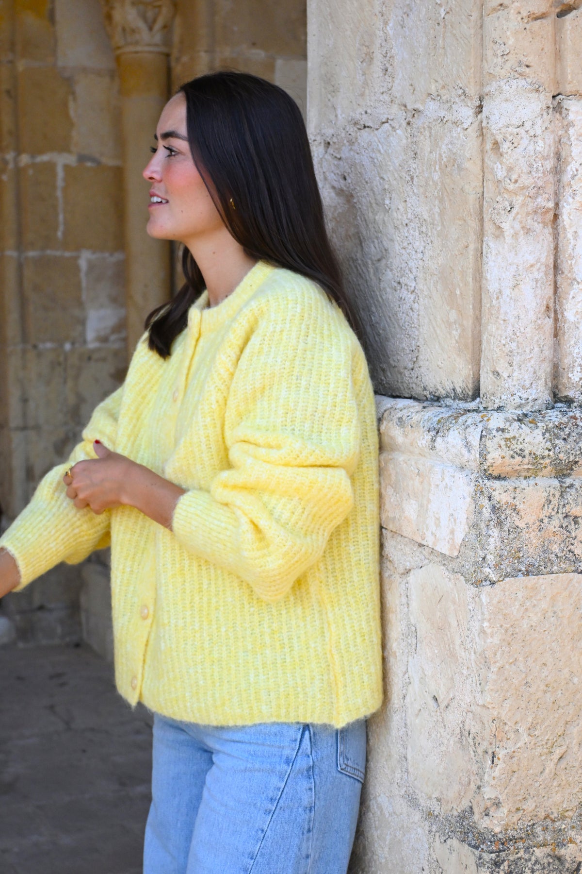 CHAQUETA MANUELA - AMARILLA