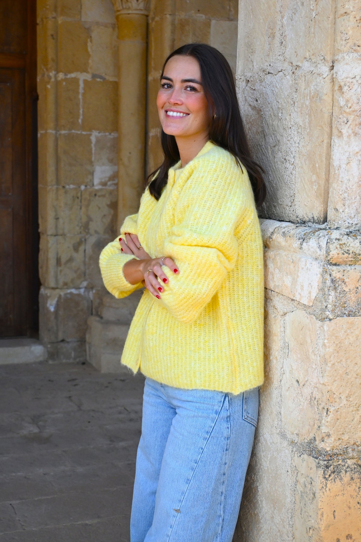 CHAQUETA MANUELA - AMARILLA