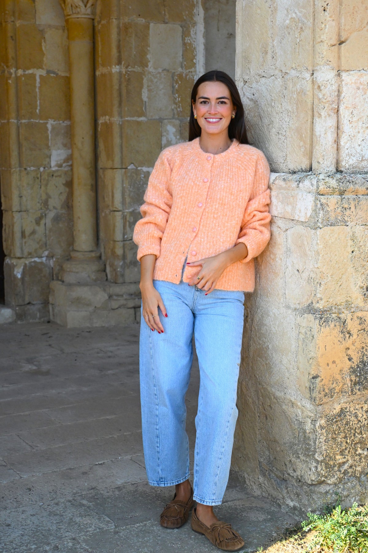 CHAQUETA MANUELA - SALMÓN