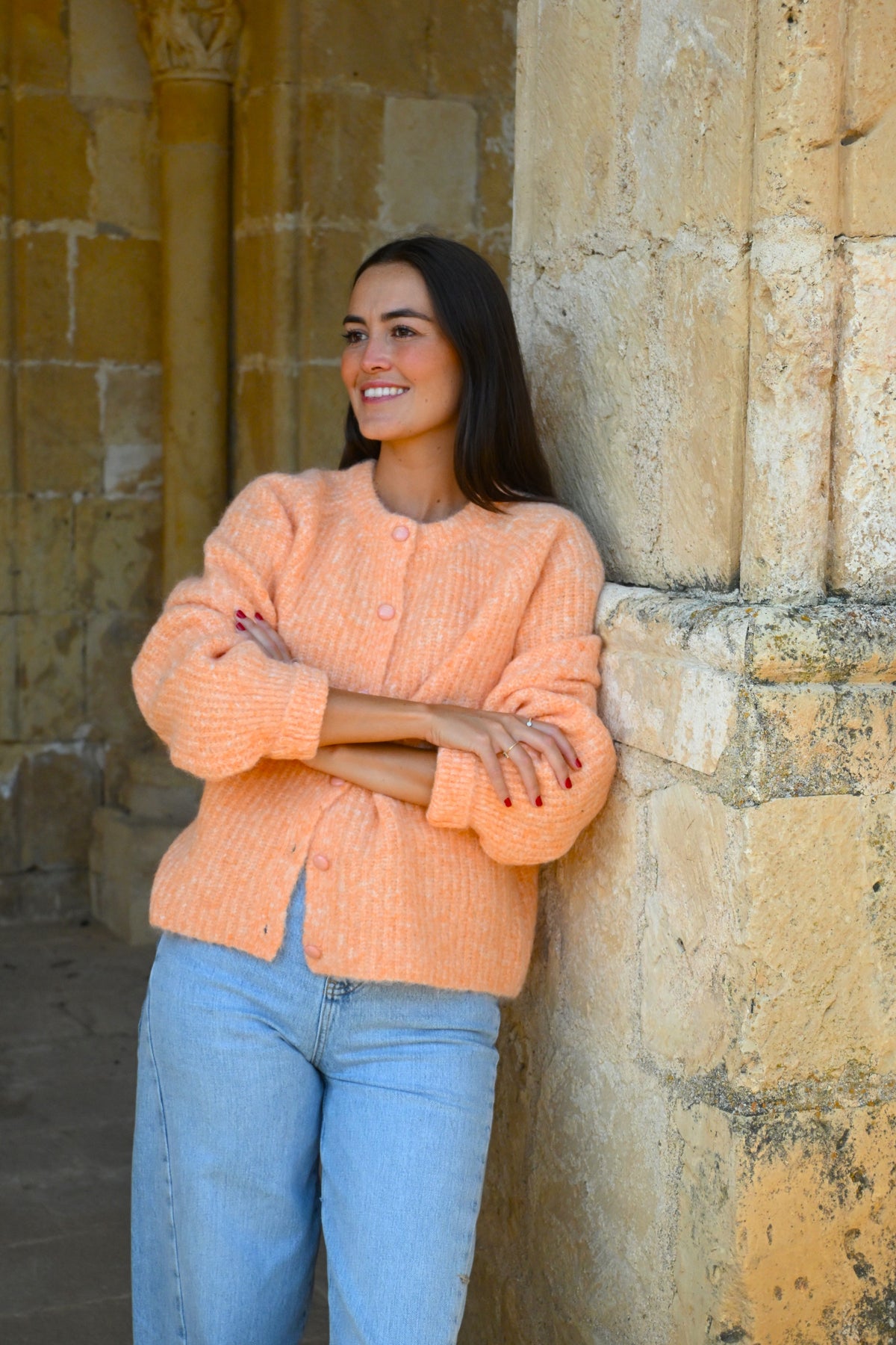 CHAQUETA MANUELA - SALMÓN