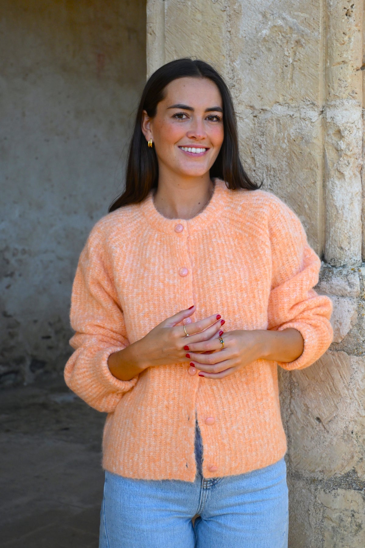 CHAQUETA MANUELA - SALMÓN