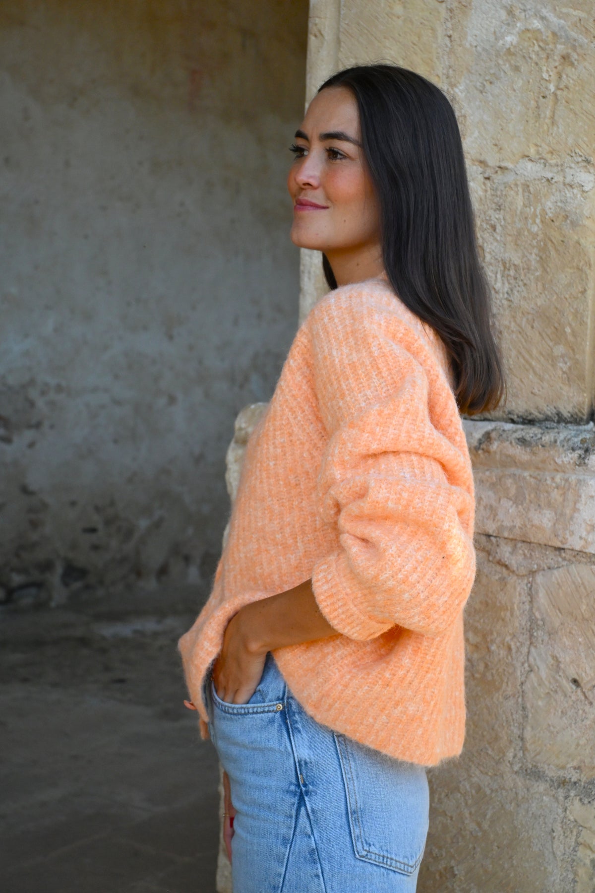 CHAQUETA MANUELA - SALMÓN