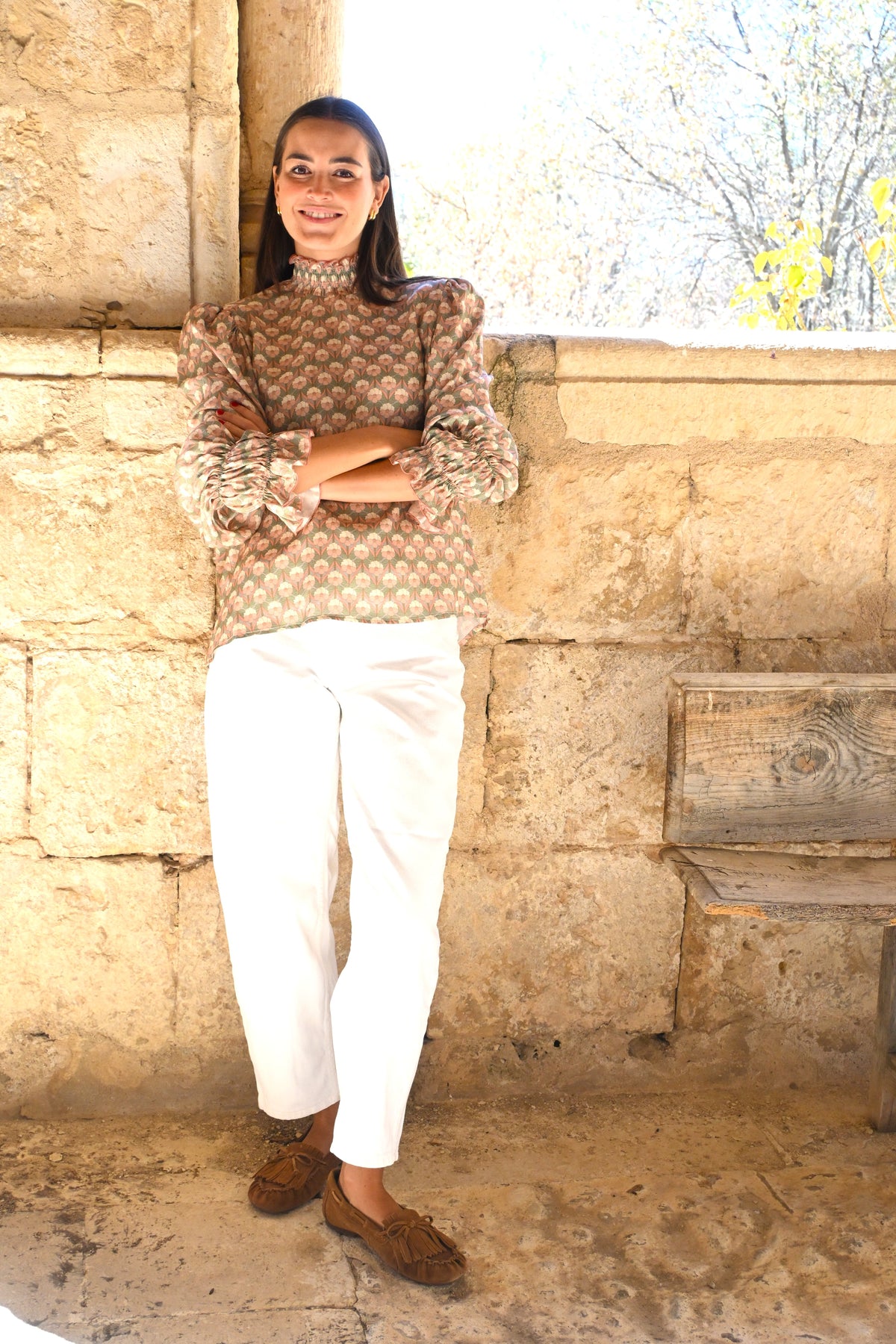 BLUSA BRUNA - LIBERTY