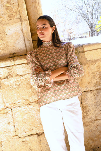 BLUSA BRUNA - LIBERTY