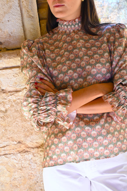 BLUSA BRUNA - LIBERTY