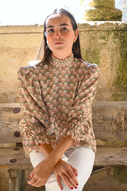 BLUSA BRUNA - LIBERTY