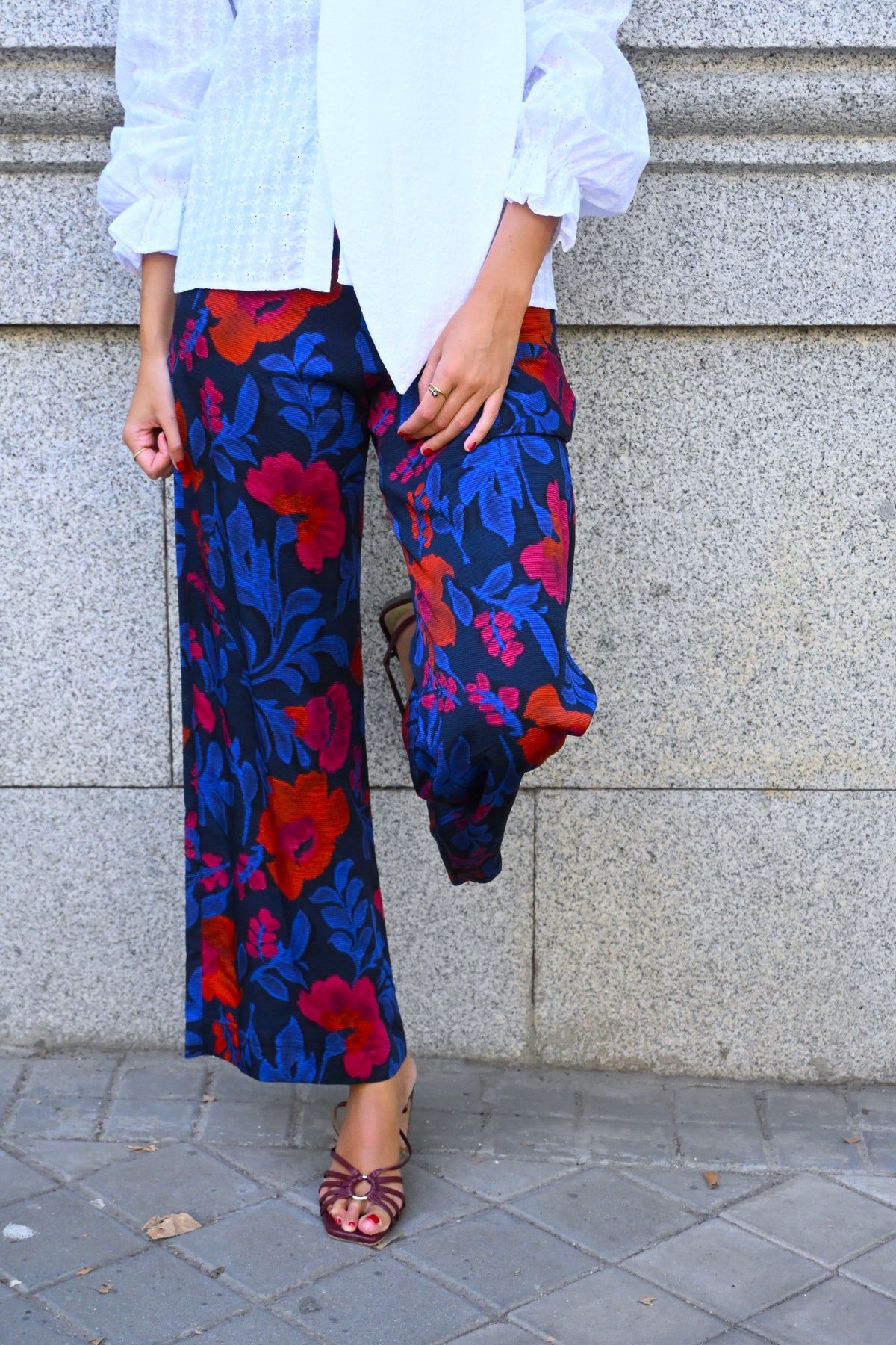 PANTALONES SOL -  AZUL Y ROJO - PREORDER 14 DE OCTUBRE