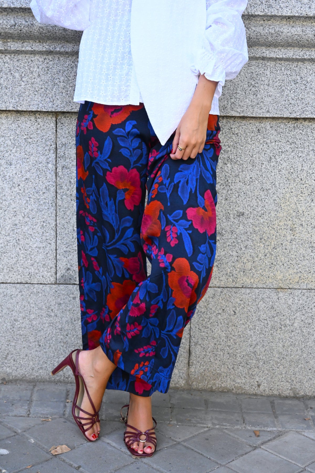 PANTALONES SOL -  AZUL Y ROJO - PREORDER 14 DE OCTUBRE
