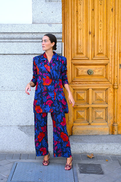 PANTALONES SOL -  AZUL Y ROJO - PREORDER 14 DE OCTUBRE