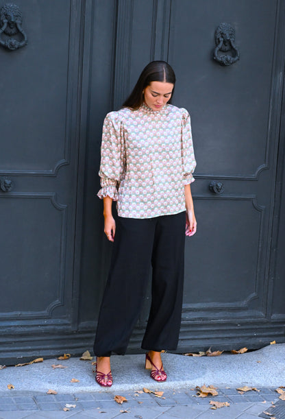 BLUSA BRUNA - LIBERTY