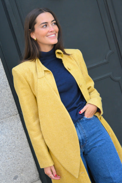 ABRIGO RAFAELA - ESPIGA AMARILLO