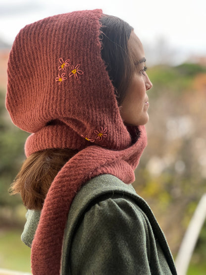 BALACLAVA BORDADO CON BOLSA PERSONALIZABLE - ROSA