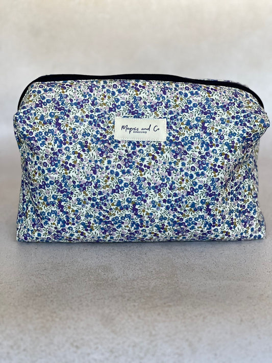 ANA MAKEUP BAG - LIBERTY BLUE -