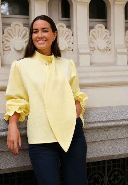 RAFAELA BLOUSE - YELLOW -