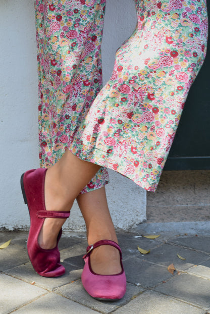 PANTALONES SOL - LIBERTY FRAMBUESA -