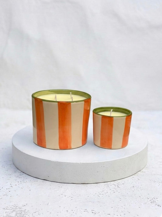 VELA GRANDE - RAYAS NARANJA - FRAGANCIA