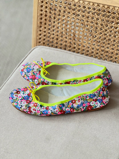 LIBERTY BALLERINAS - YELLOW - PREORDER APRIL 11