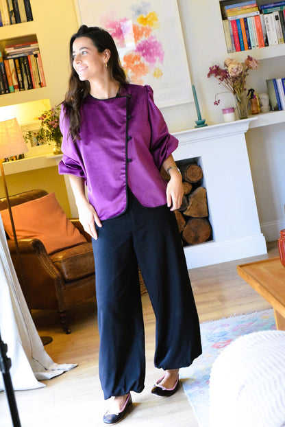 BLUSA FEDERICA - TERCIOPELO -