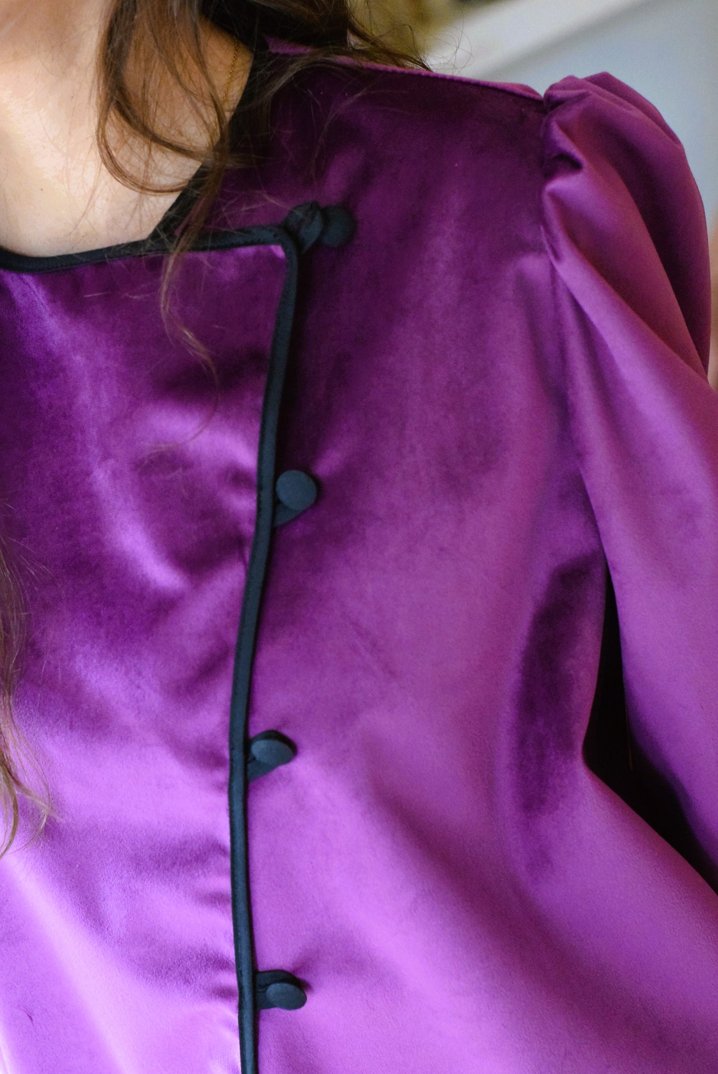 BLUSA FEDERICA - TERCIOPELO -