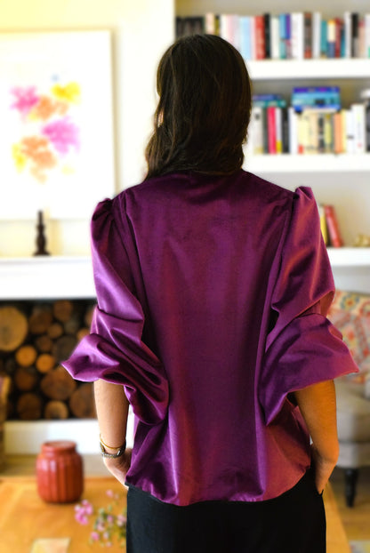 BLUSA FEDERICA - TERCIOPELO -