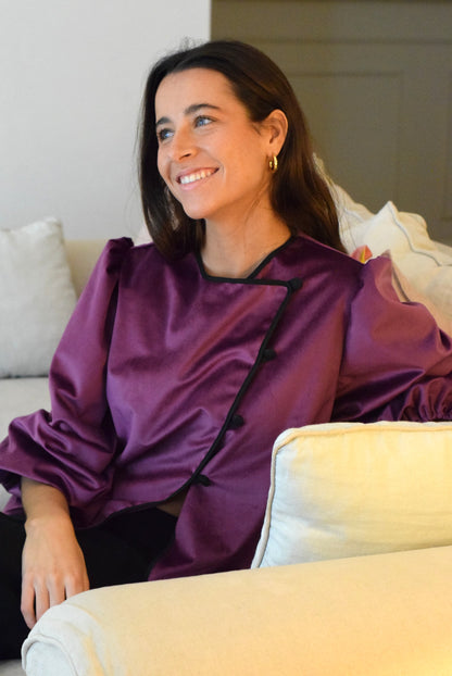 BLUSA FEDERICA - TERCIOPELO -