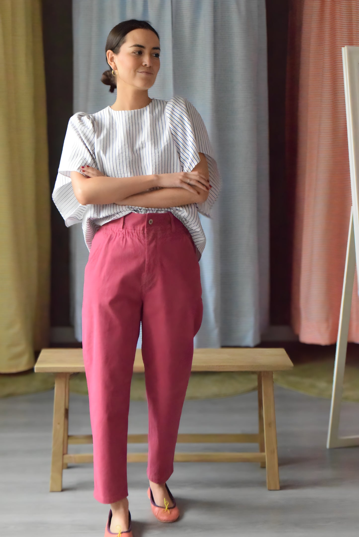 BLUSA FILIPA - RAYAS MARINO