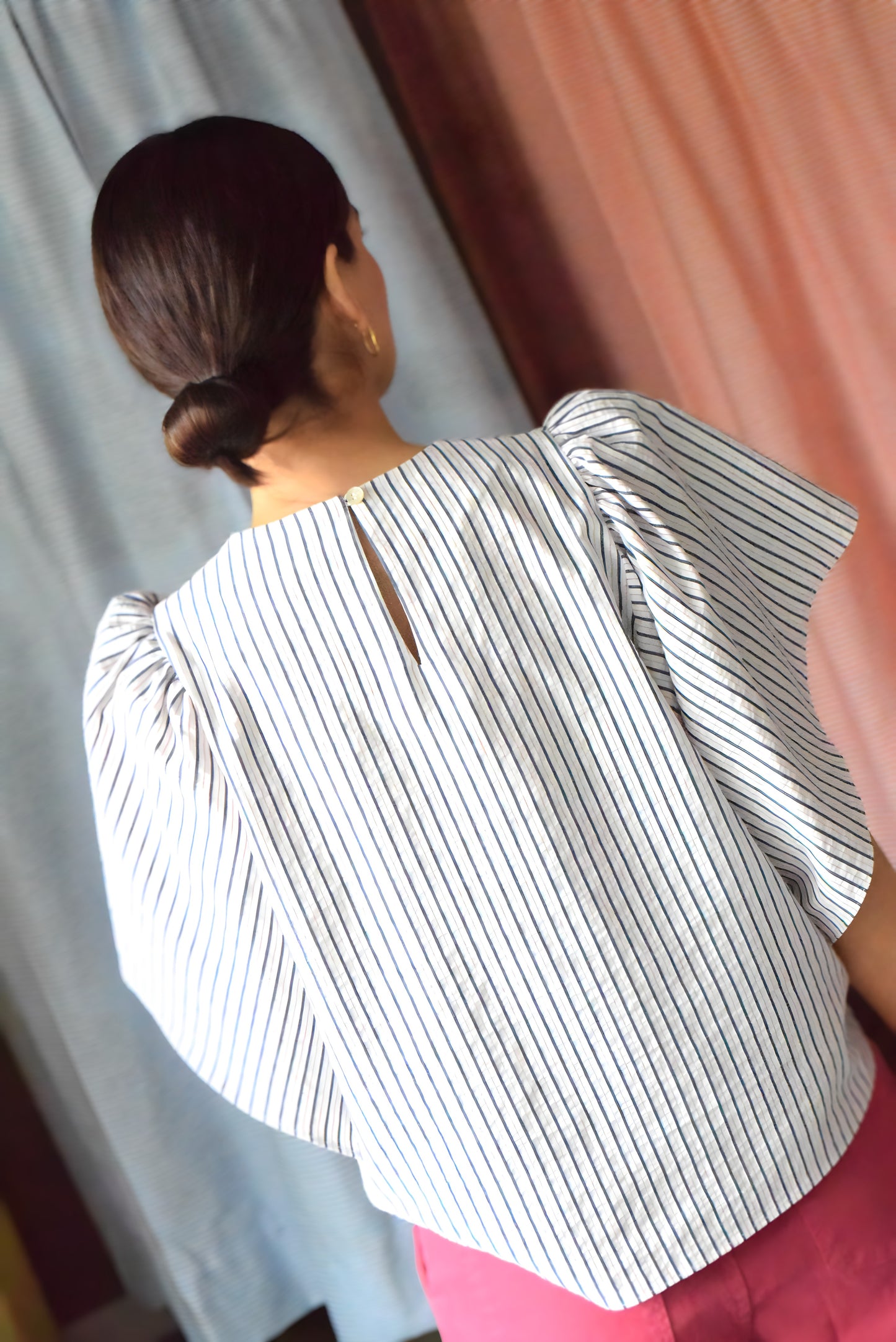 BLUSA FILIPA - RAYAS MARINO