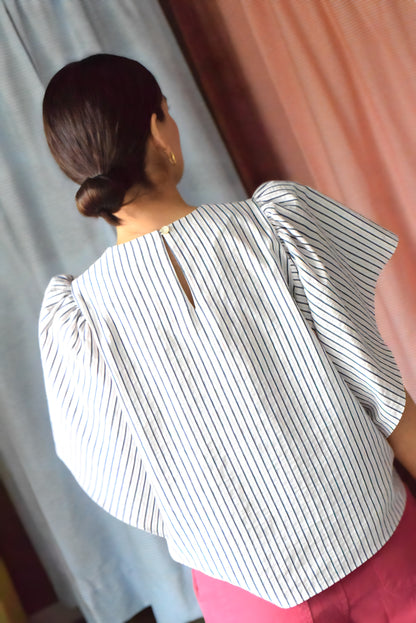 BLUSA FILIPA - RAYAS MARINO